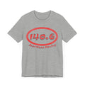 140.6 Triathlon Distance Oval (Red w/Just Keep Moving) - Swim, Bike, Run T-Shirt - Forward Gear Athletics