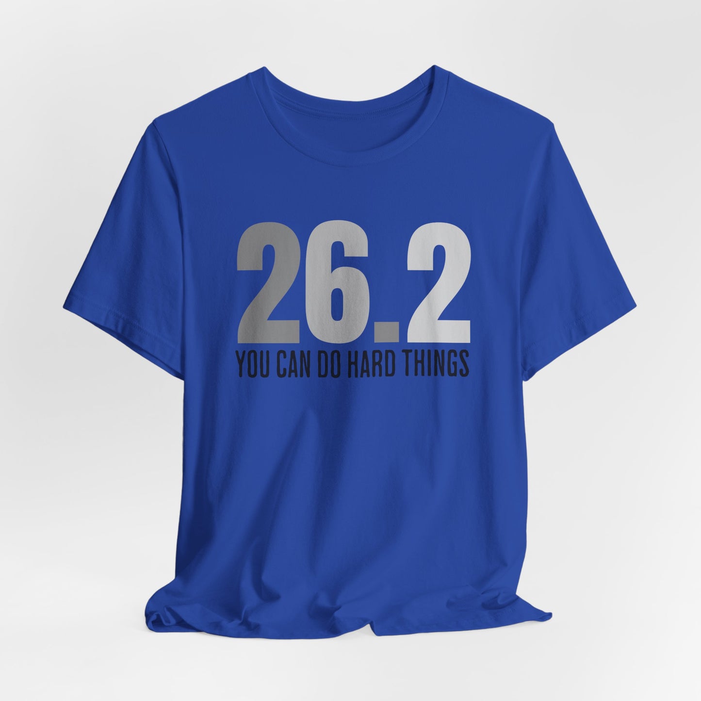 26.2 Marathon Finisher Tee - You Can Do Hard Things (monotone) - Unisex Tee