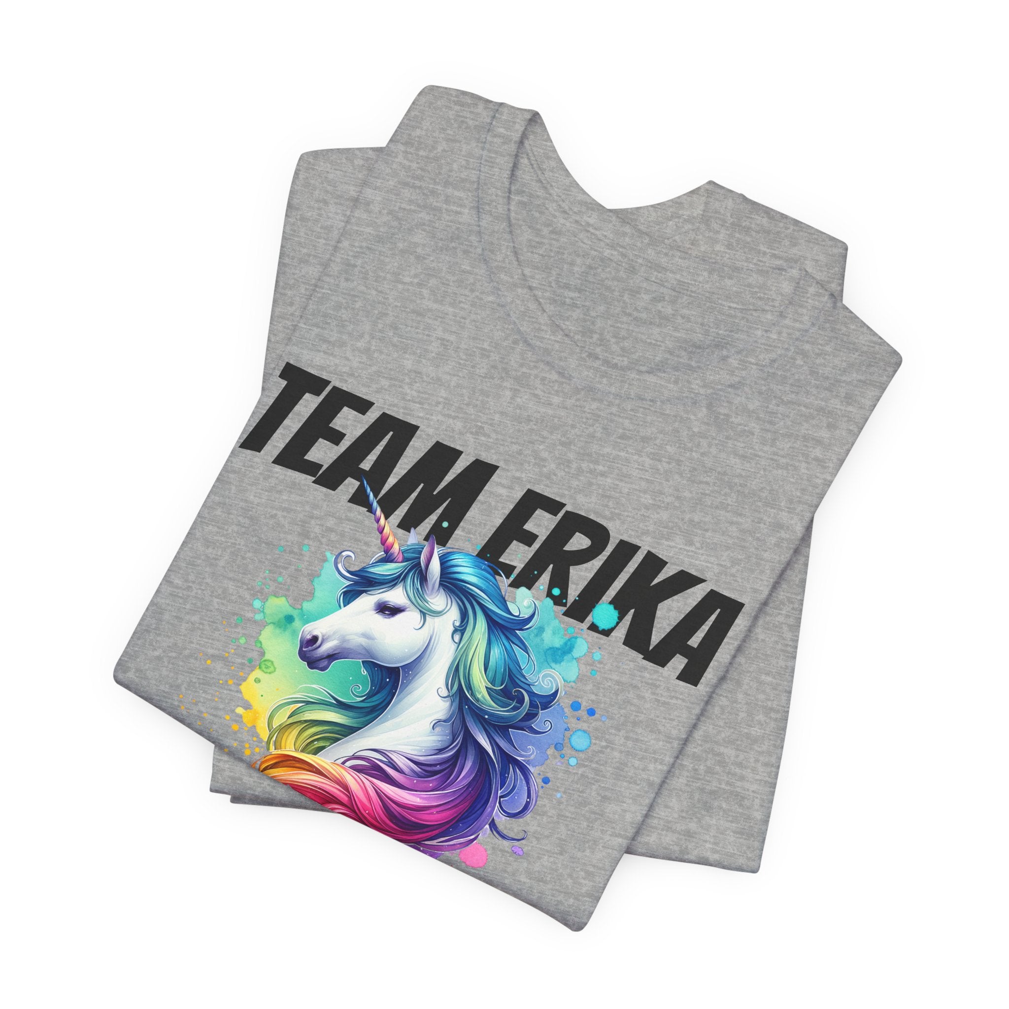 Customized Boston Race Support Crew T-Shirt - Rainbow Unicorn