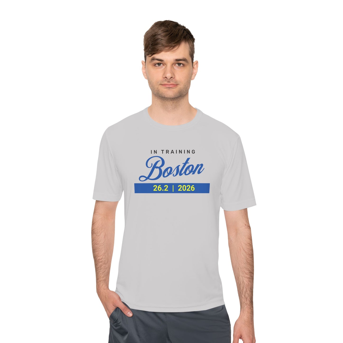 Boston Marathon 2026 - In Training - Unisex Moisture Wicking Tee