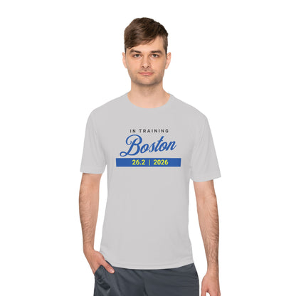 Boston Marathon 2026 - In Training - Unisex Moisture Wicking Tee