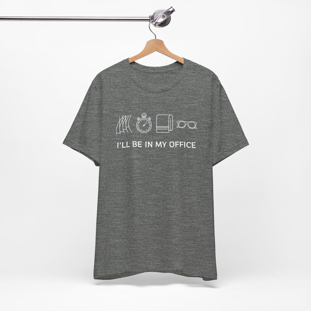 “I’ll Be In My Office” Running Track & Timer Design