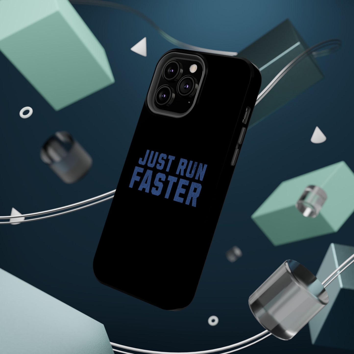 Just Run Faster - Magnetic Tough iPhone Case - Forward Gear Athletics