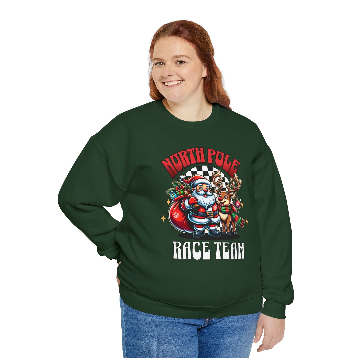 North Pole Race Team - Unisex Crewneck Sweatshirt