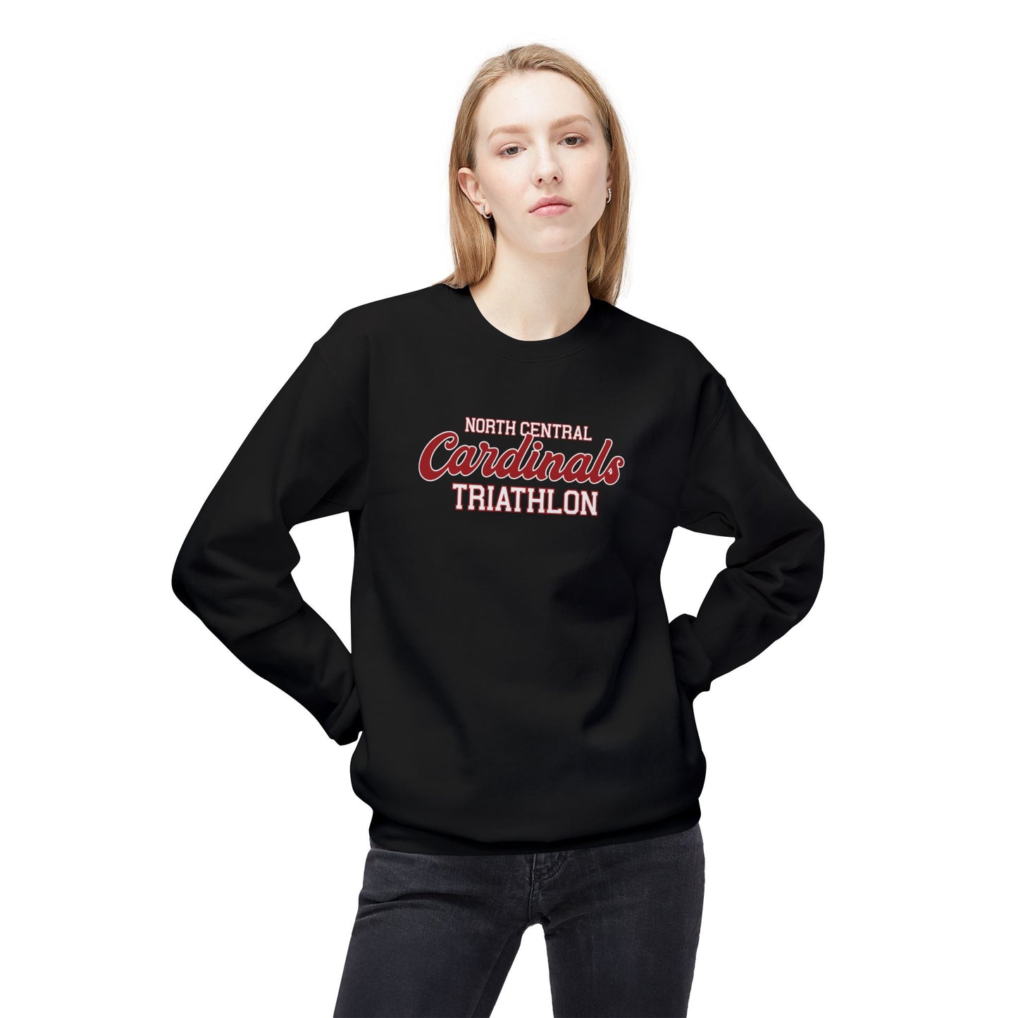 NCC TRI 25 - Unisex Midweight Softstyle Fleece Crewneck Sweatshirt