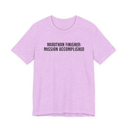 26.2 Marathon Finisher Tee - Mission Accomplished - Unisex Tee