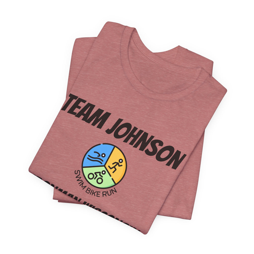 Customized Race Support Crew T-Shirt - Triathlon Circle