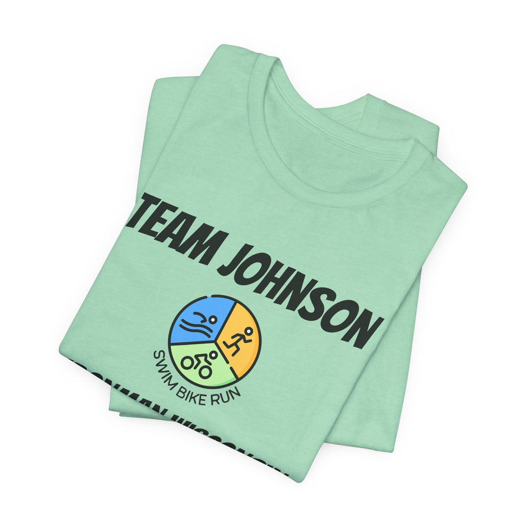 Customized Race Support Crew T-Shirt - Triathlon Circle