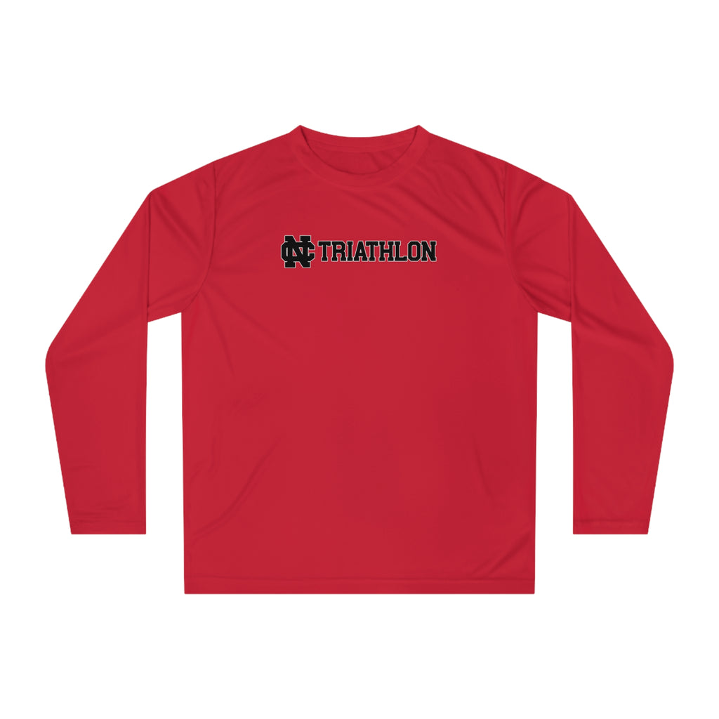 NCC TRI 26 - North Central Cardinals Triathlon Performance Long Sleeve Shirt