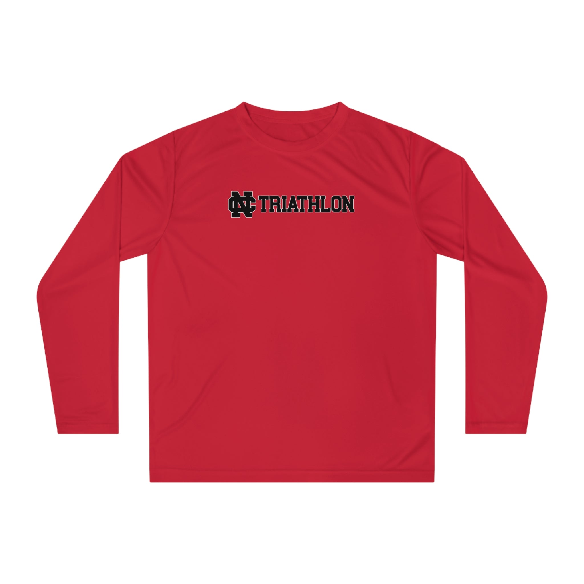 NCC TRI 26 - North Central Cardinals Triathlon Performance Long Sleeve Shirt