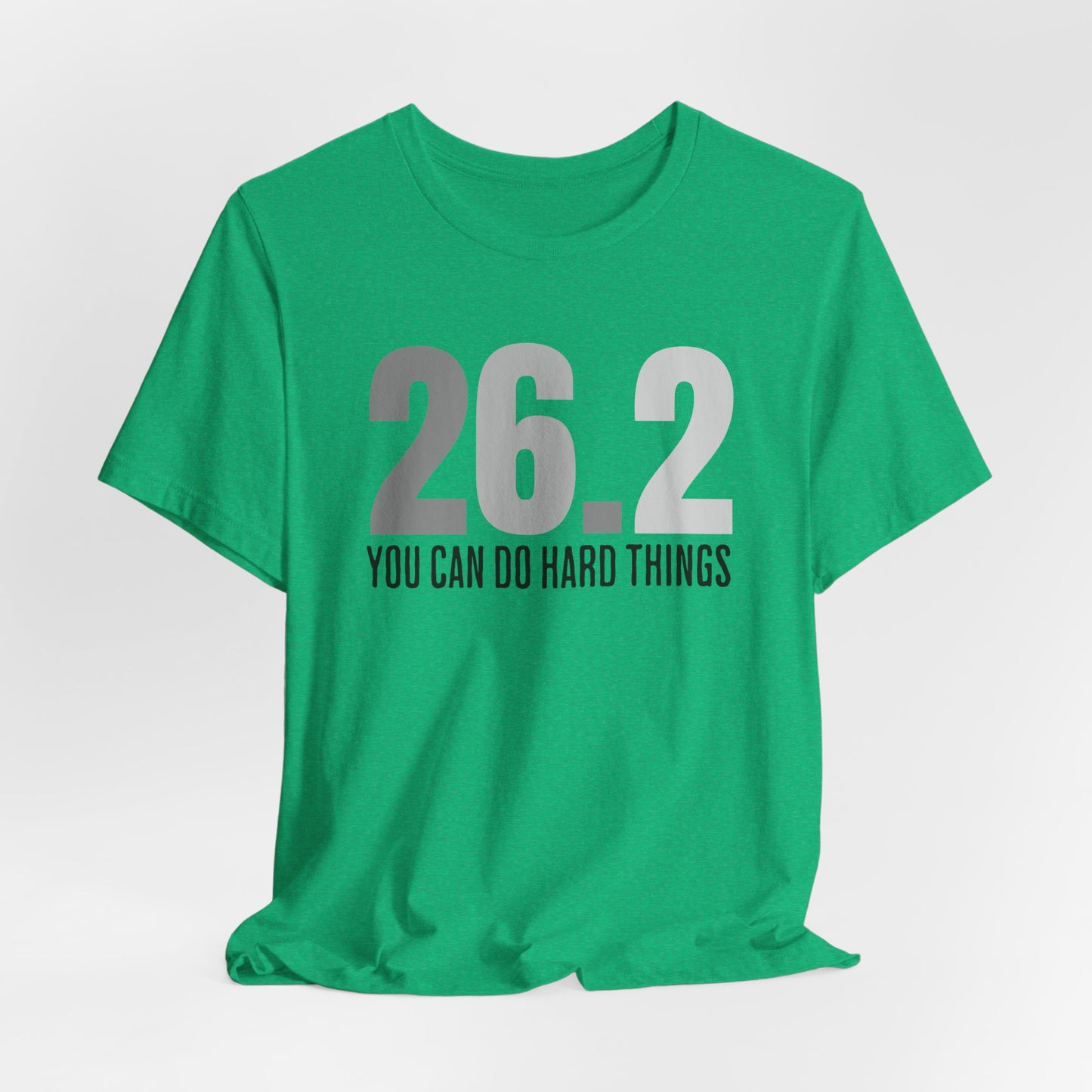 26.2 Marathon Finisher Tee - You Can Do Hard Things (monotone) - Unisex Tee