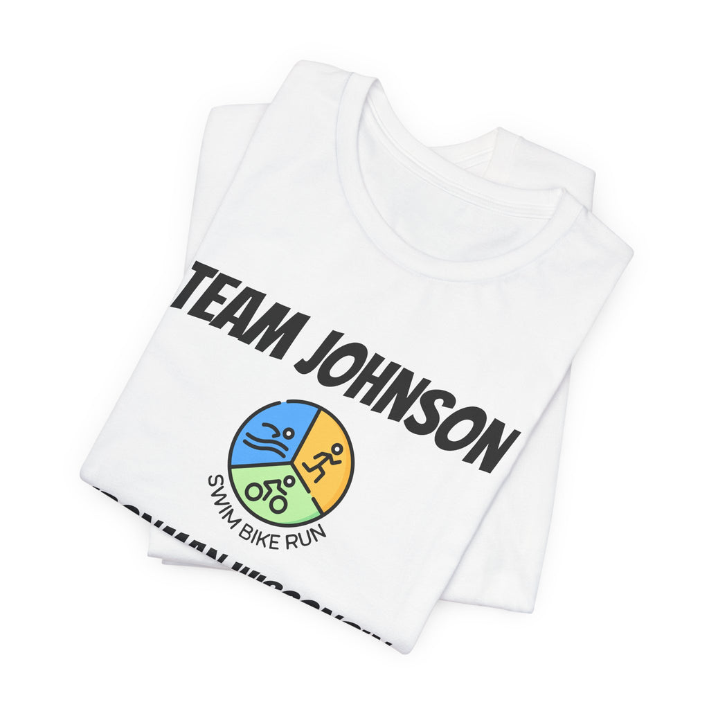 Customized Race Support Crew T-Shirt - Triathlon Circle