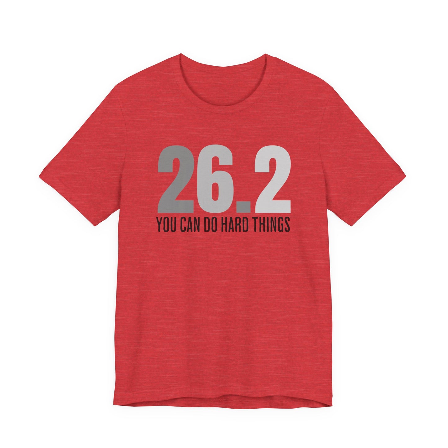 26.2 Marathon Finisher Tee - You Can Do Hard Things (monotone) - Unisex Tee