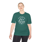 Joy is Running - Unisex Moisture Wicking Tee