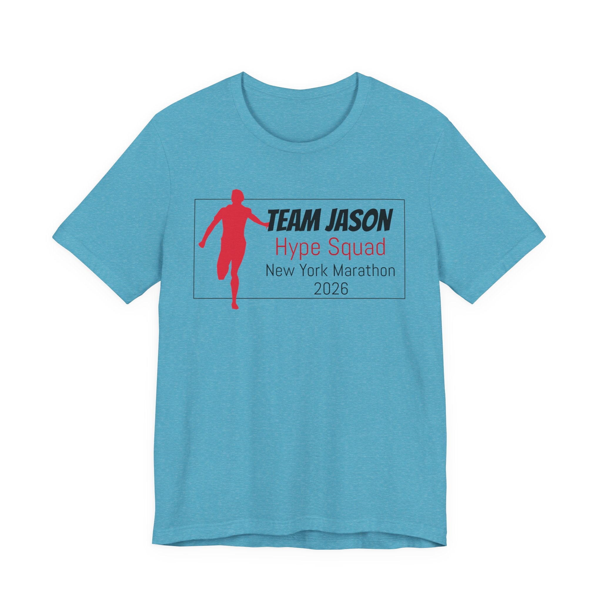 Customized Race Support Crew T-Shirt - Hype Squad - Male Runner
