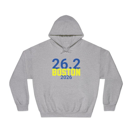26.2 Boston 2026 Hoodie - Unisex