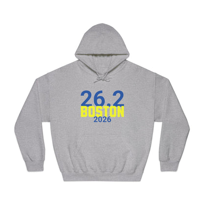 26.2 Boston 2026 Hoodie - Unisex
