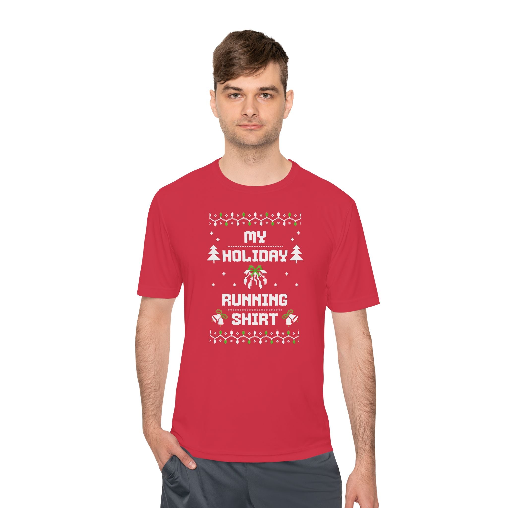 My Holiday Running Shirt - Unisex Moisture Wicking Tee