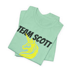 Customized Boston Race Support Crew T-Shirt - Yellow Unicorn