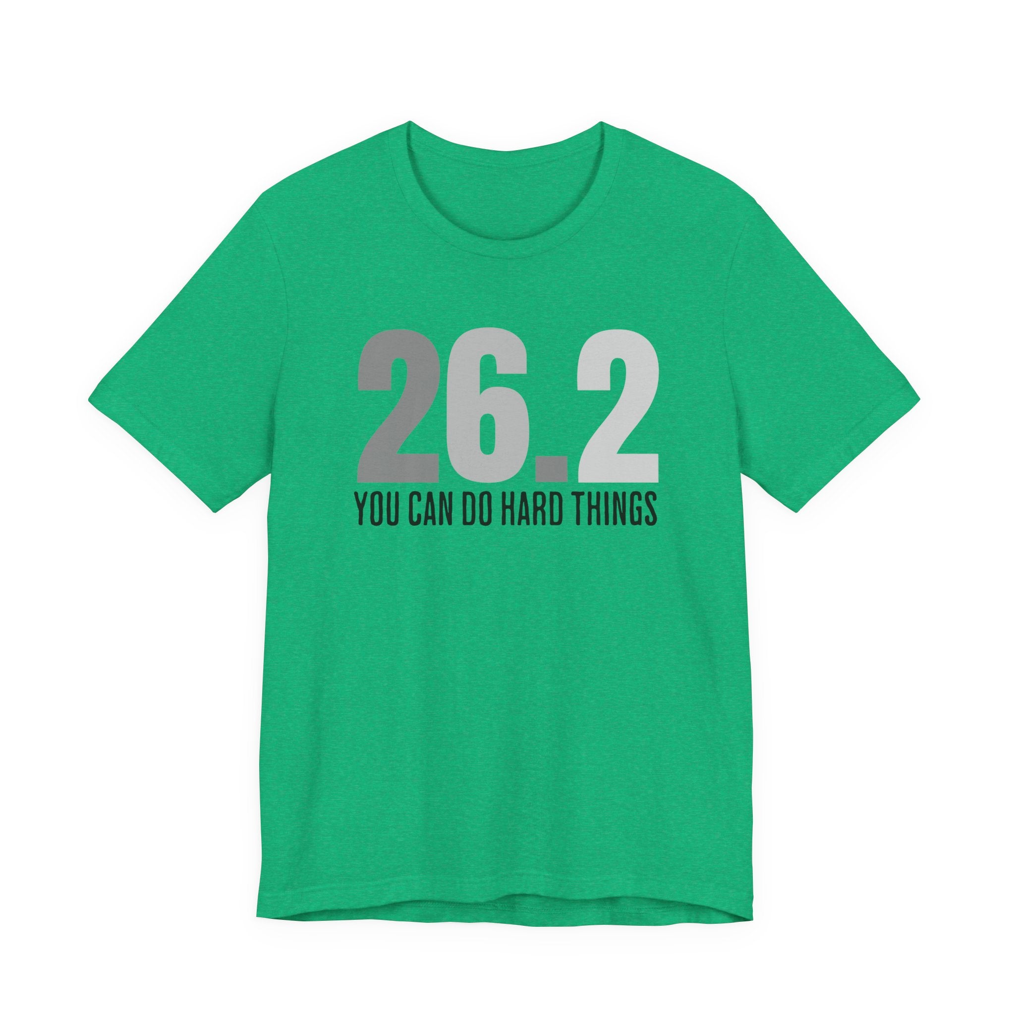 26.2 Marathon Finisher Tee - You Can Do Hard Things (monotone) - Unisex Tee