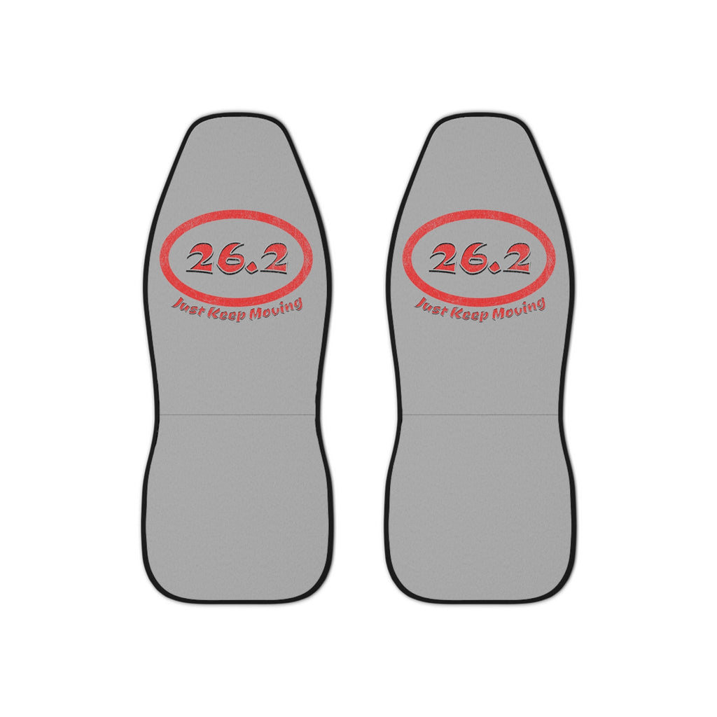 26.2 Just Keep Moving - Customized Car Seat Covers - Forward Gear Athletics
