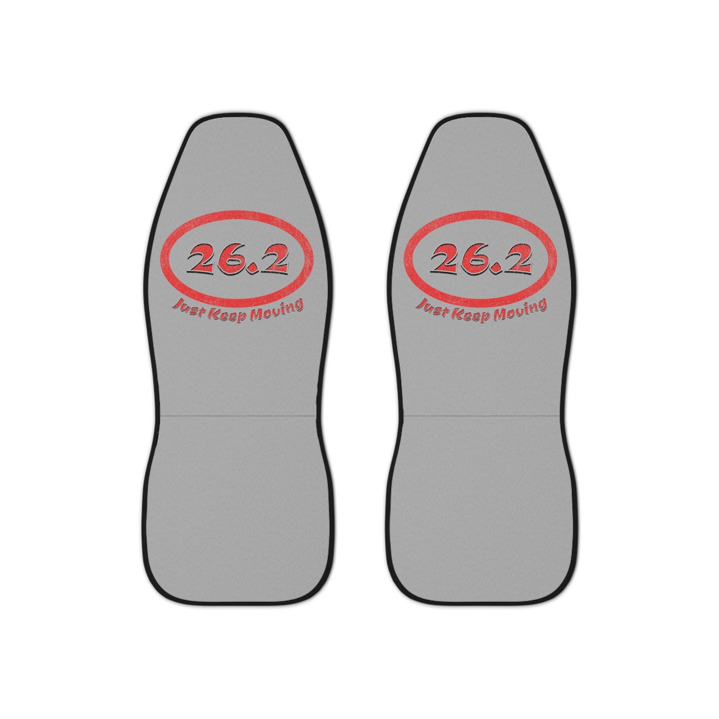 26.2 Just Keep Moving - Customized Car Seat Covers - Forward Gear Athletics