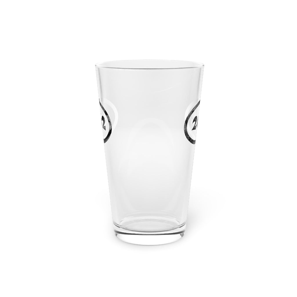 26.2 Marathon Distance - Pint Glass, 16oz (Set of 4) - Forward Gear Athletics