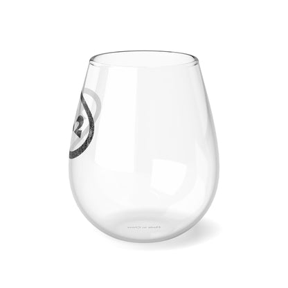 26.2 Marathon Distance - Stemless Wine Glass, 11.75oz - Forward Gear Athletics