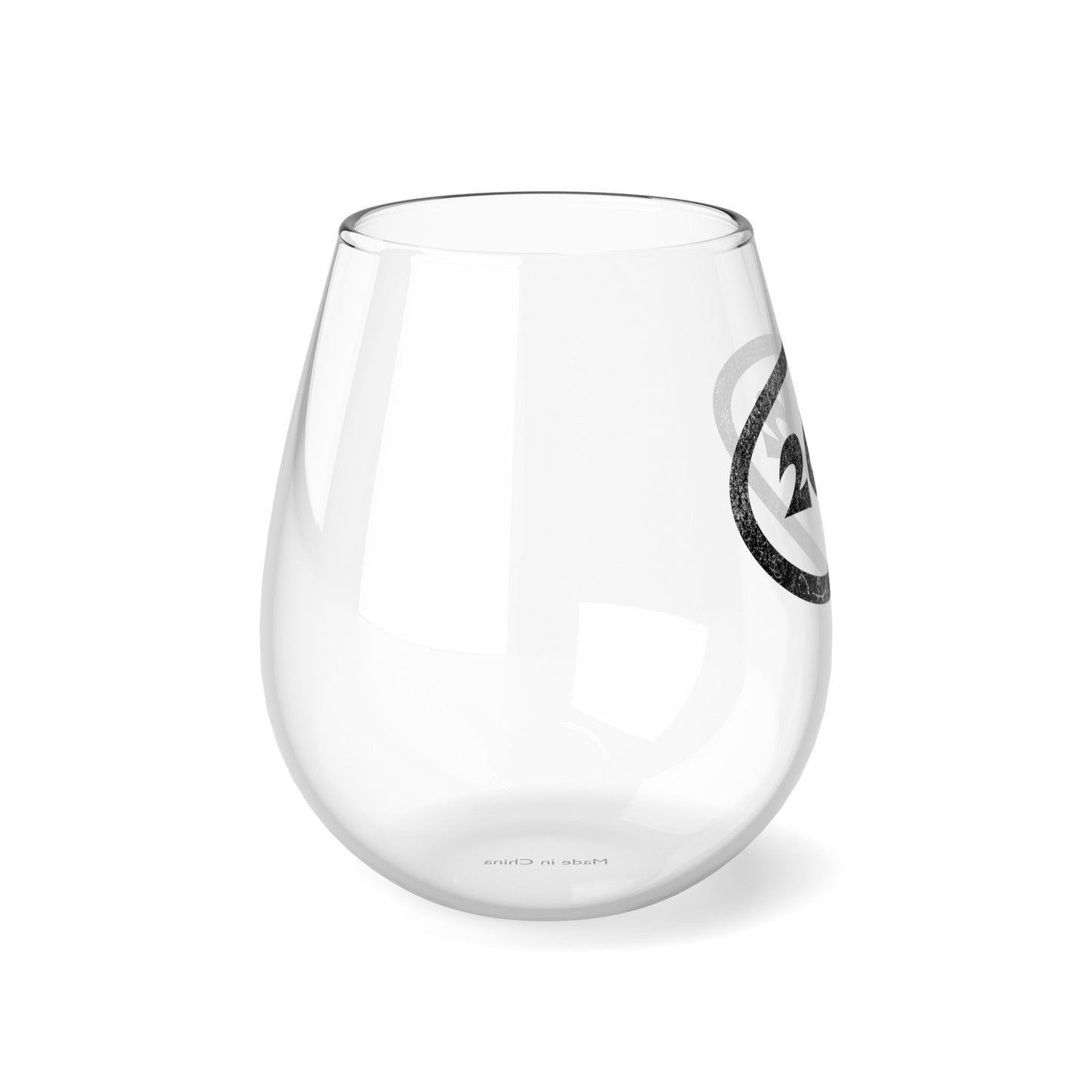 26.2 Marathon Distance - Stemless Wine Glass, 11.75oz - Forward Gear Athletics