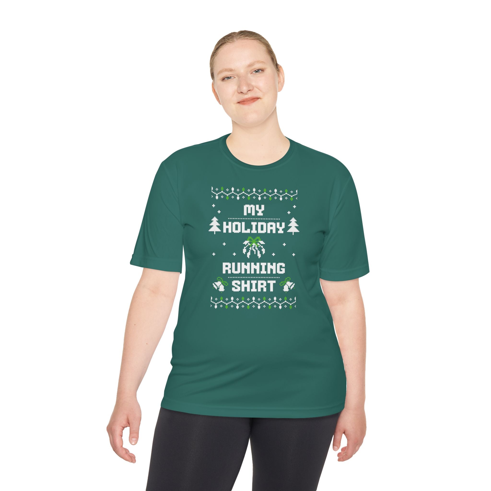 My Holiday Running Shirt - Unisex Moisture Wicking Tee