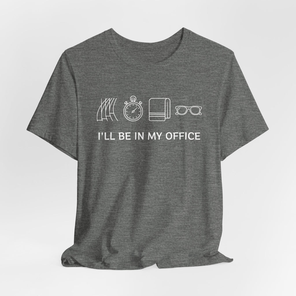 “I’ll Be In My Office” Running Track & Timer Design