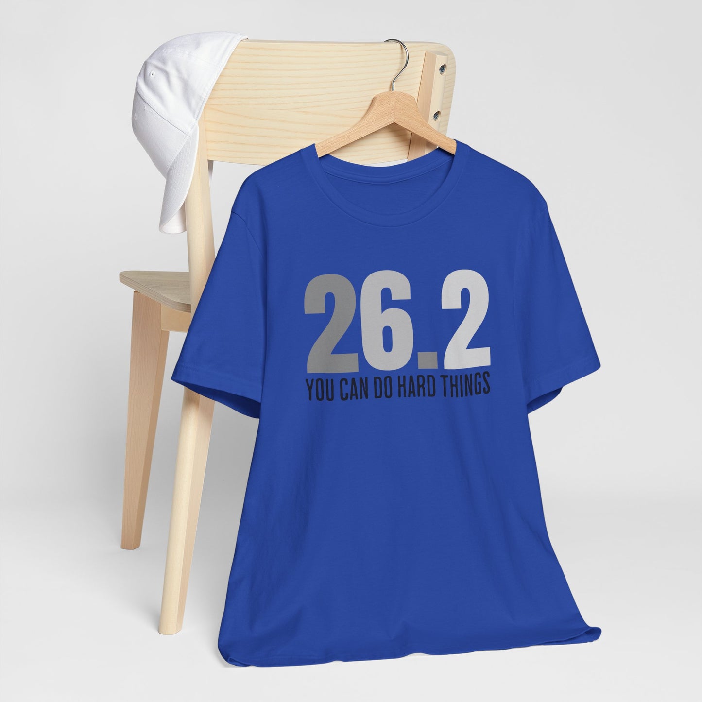 26.2 Marathon Finisher Tee - You Can Do Hard Things (monotone) - Unisex Tee