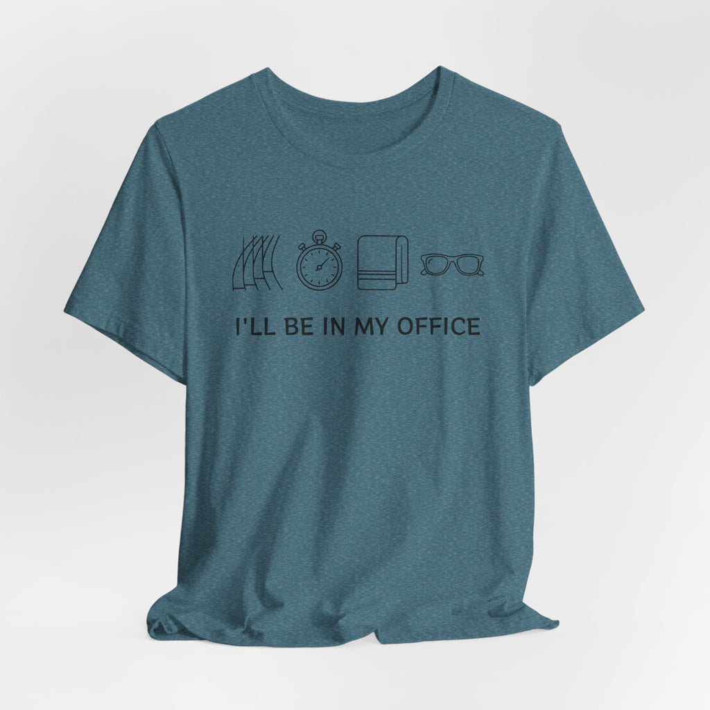 “I’ll Be In My Office” Running Track & Timer Design