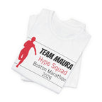 Customized Race Support Crew T-Shirt - Hype Squad - Woman Runner
