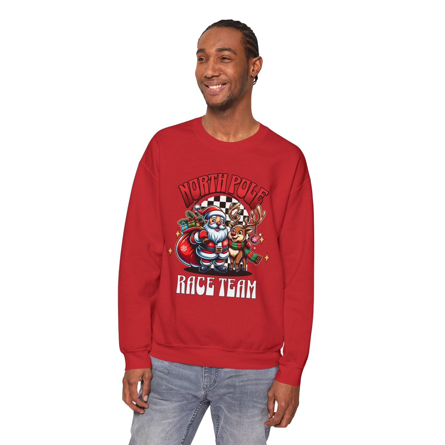 North Pole Race Team - Unisex Crewneck Sweatshirt