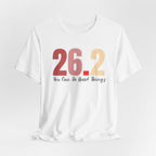 26.2 Marathon Finisher Tee - You Can Do Hard Things - Unisex Tee