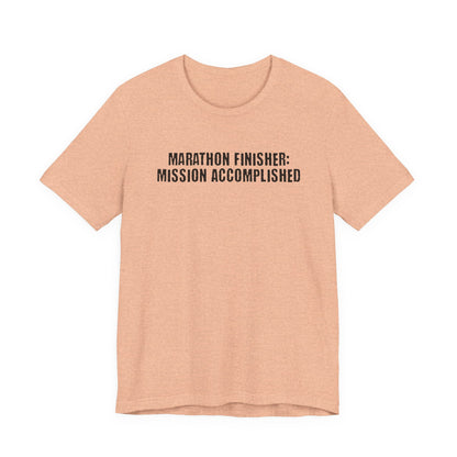 26.2 Marathon Finisher Tee - Mission Accomplished - Unisex Tee