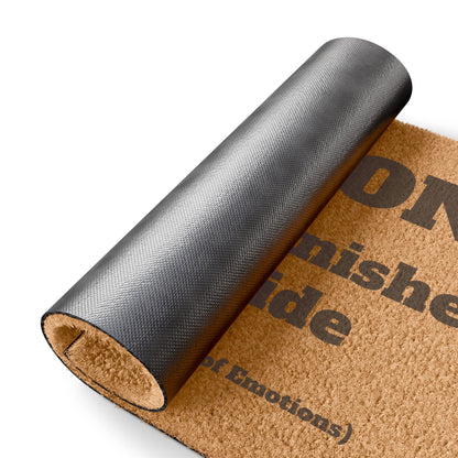 Caution - Marathon Finisher Lives Inside - Doormat