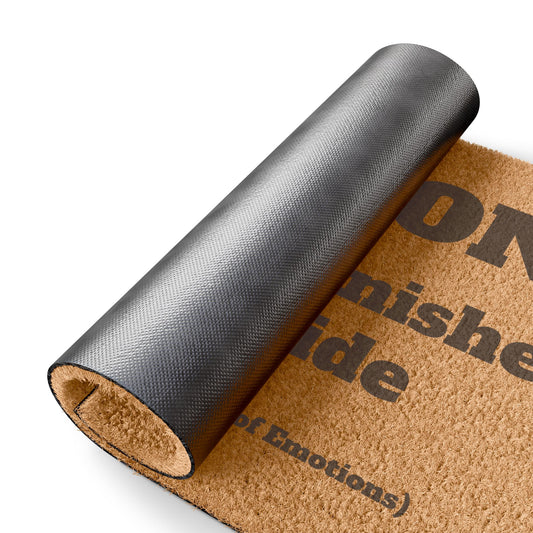 Caution - Marathon Finisher Lives Inside - Doormat