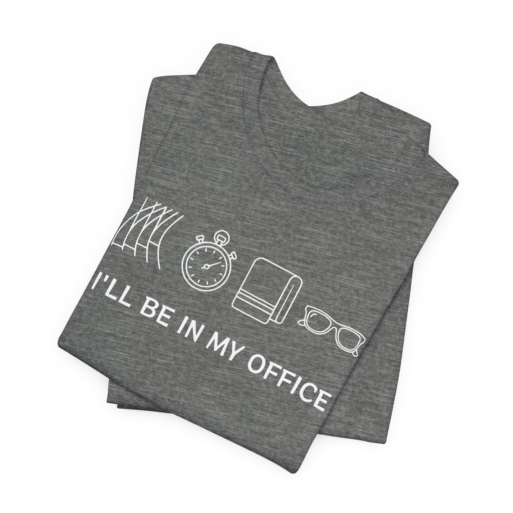 “I’ll Be In My Office” Running Track & Timer Design