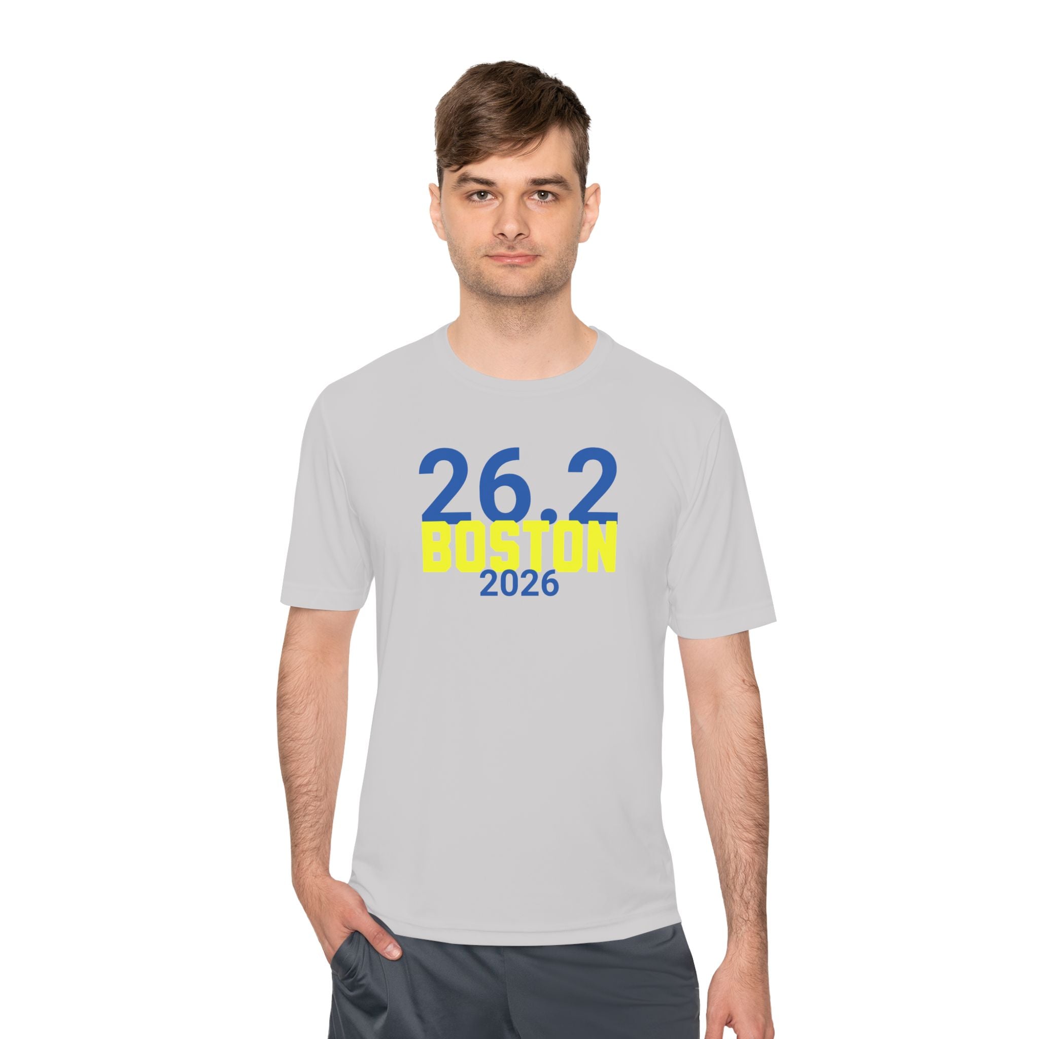 26.2 Boston 2026 - Unisex Moisture Wicking Tee