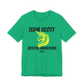 Customized Boston Race Support Crew T-Shirt - Yellow Unicorn