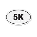 5k (3.1mile) Distance Race - Oval Die - Cut Magnet 5 x 3 - Forward Gear Athletics