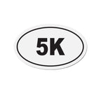 5k (3.1mile) Distance Race - Oval Die - Cut Magnet 5 x 3 - Forward Gear Athletics