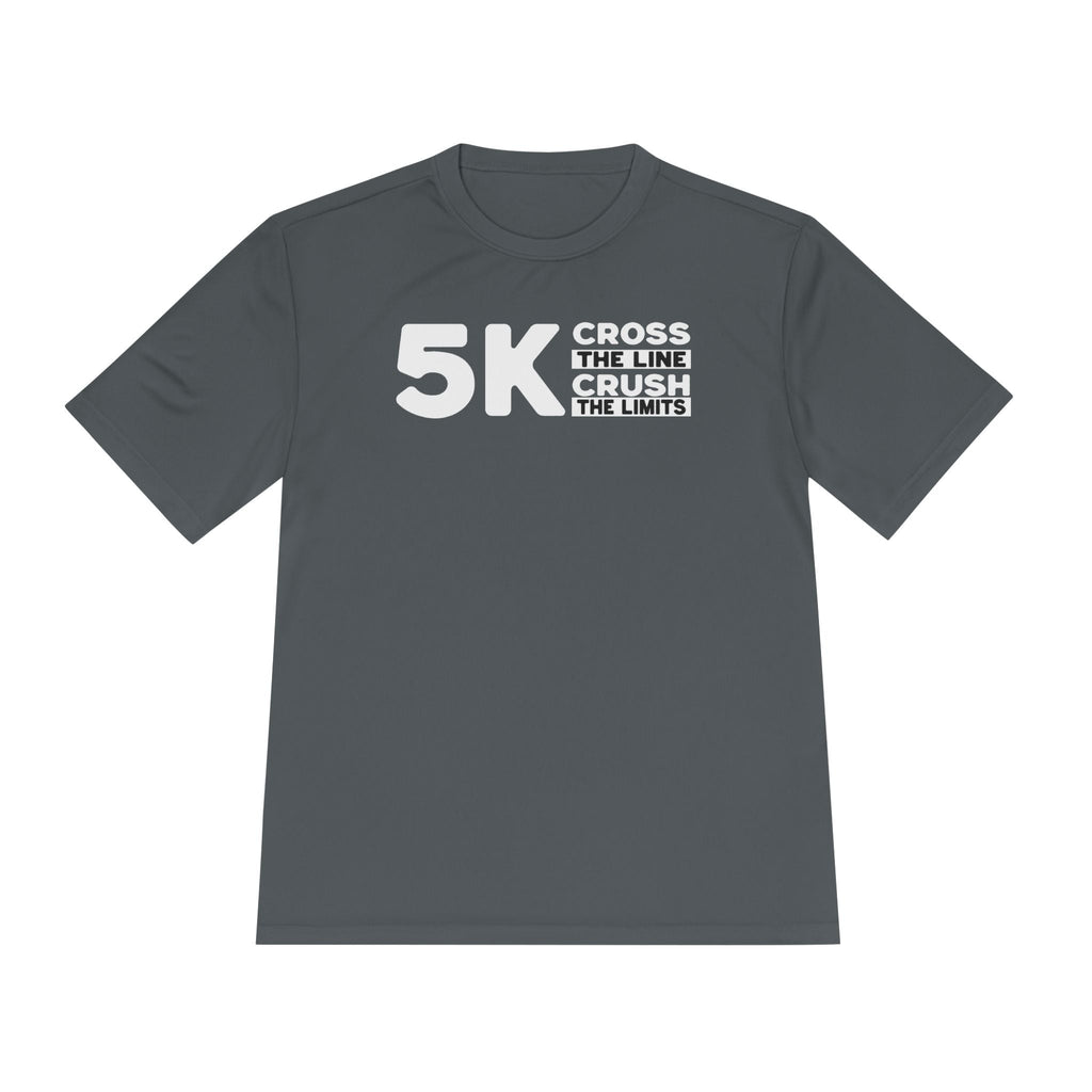 5k Cross the Line and Crush the Limits Moisture Wicking Tee - Unisex - Forward Gear Athletics