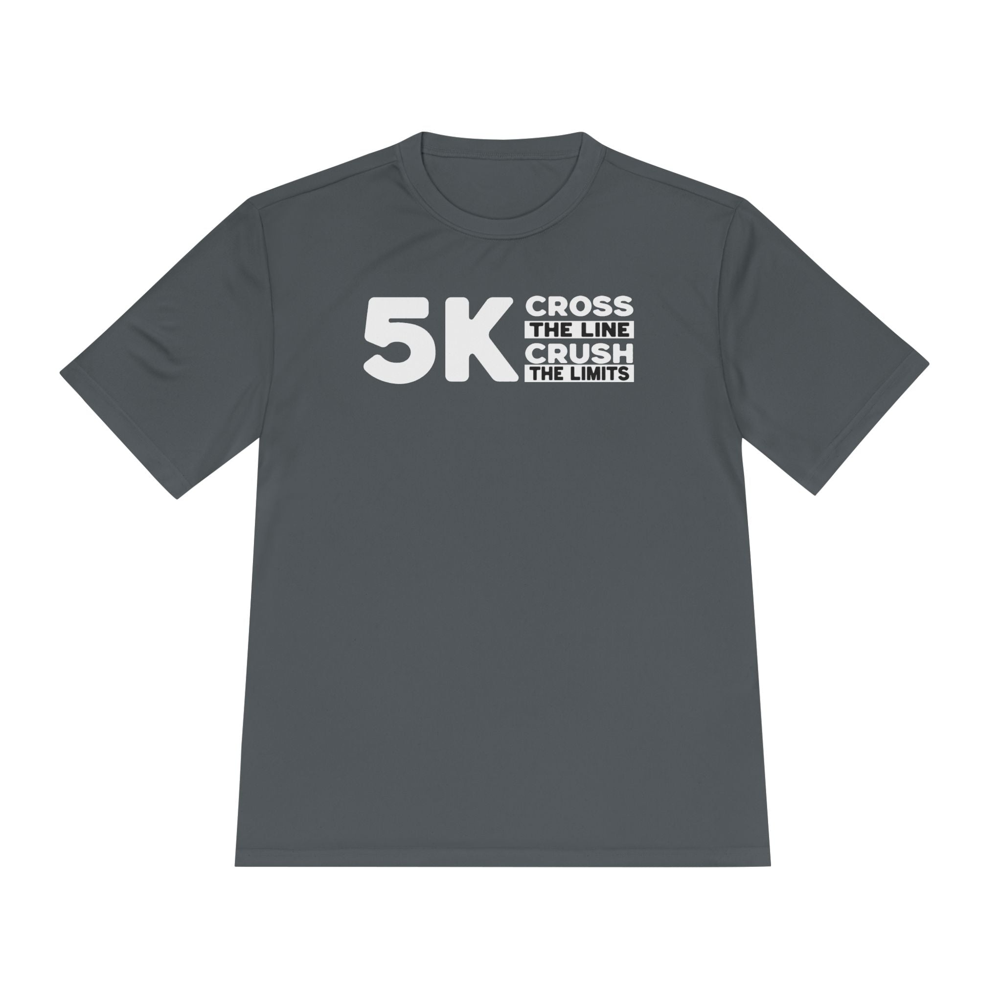 5k Cross the Line and Crush the Limits Moisture Wicking Tee - Unisex - Forward Gear Athletics