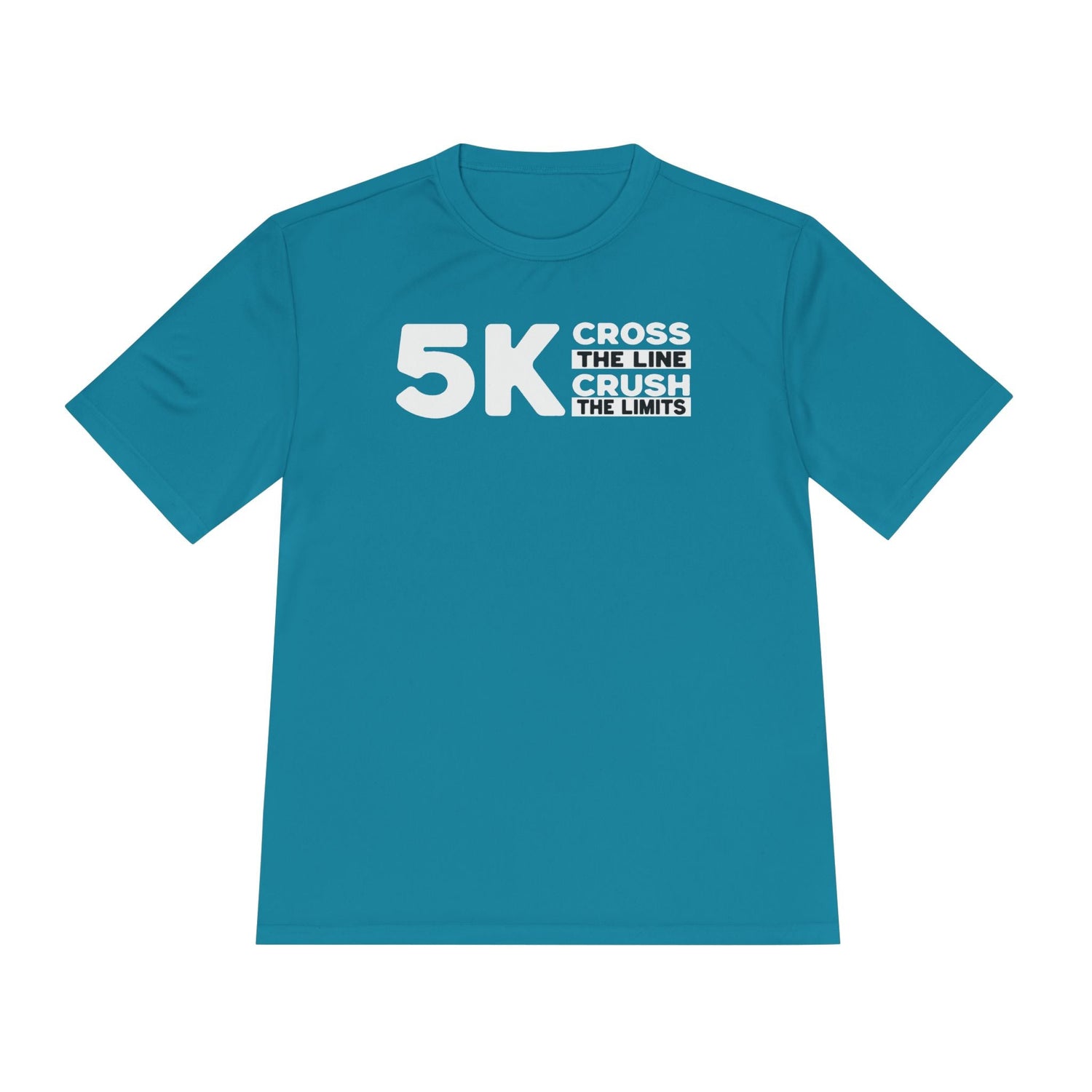 5k Cross the Line and Crush the Limits Moisture Wicking Tee - Unisex - Forward Gear Athletics