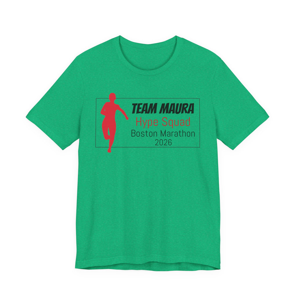 Customized Race Support Crew T-Shirt - Hype Squad - Woman Runner