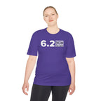 6.2 Cross the Line and Crush the Limits Moisture Wicking Tee - Unisex - Forward Gear Athletics