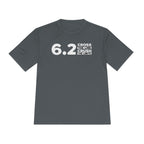 6.2 Cross the Line and Crush the Limits Moisture Wicking Tee - Unisex - Forward Gear Athletics